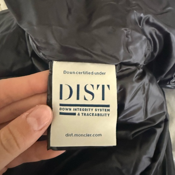 Moncler Shiny Black Down Vest - Picture 6 of 7